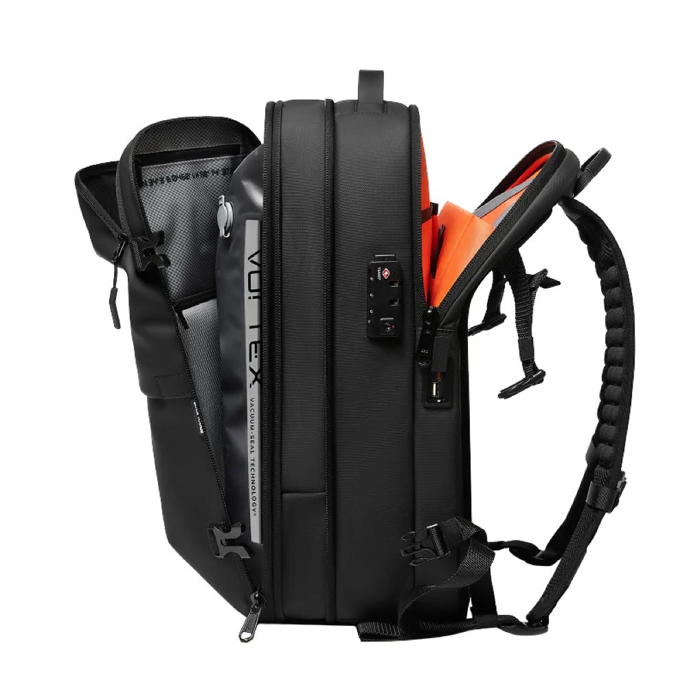 Aero - 60L Vortex Vacuum-Seal Travel Backpack