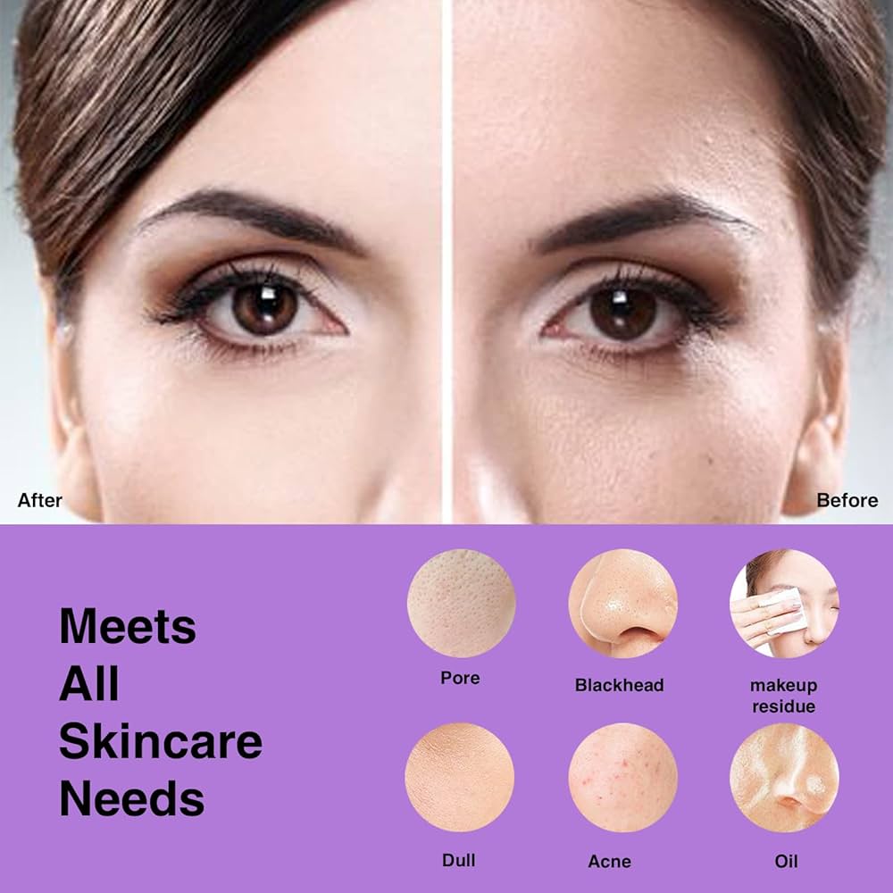 2-in-1 Electric Silicone Facial Cleansing & Massaging Brush