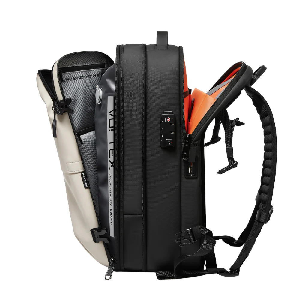 Aero - 60L Vortex Vacuum-Seal Travel Backpack