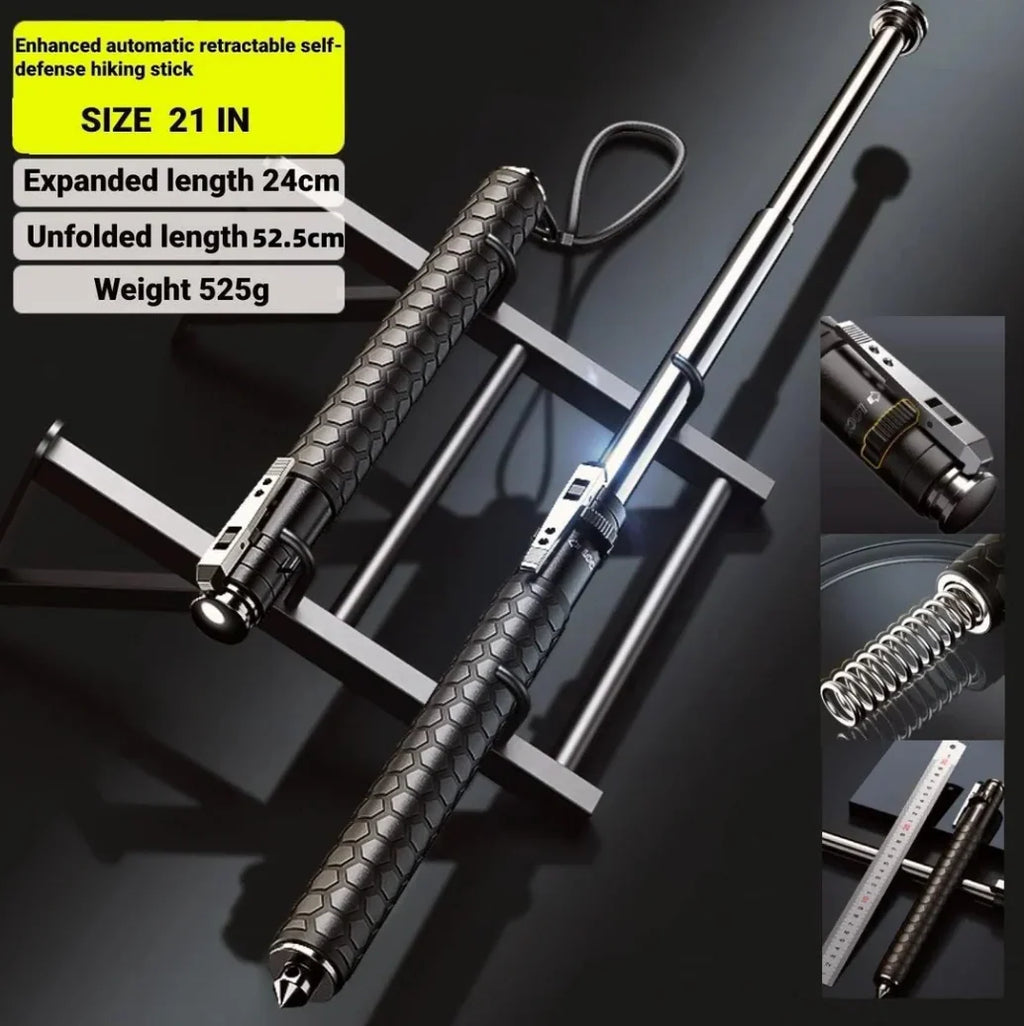 Retractable Self-defense hiking stick