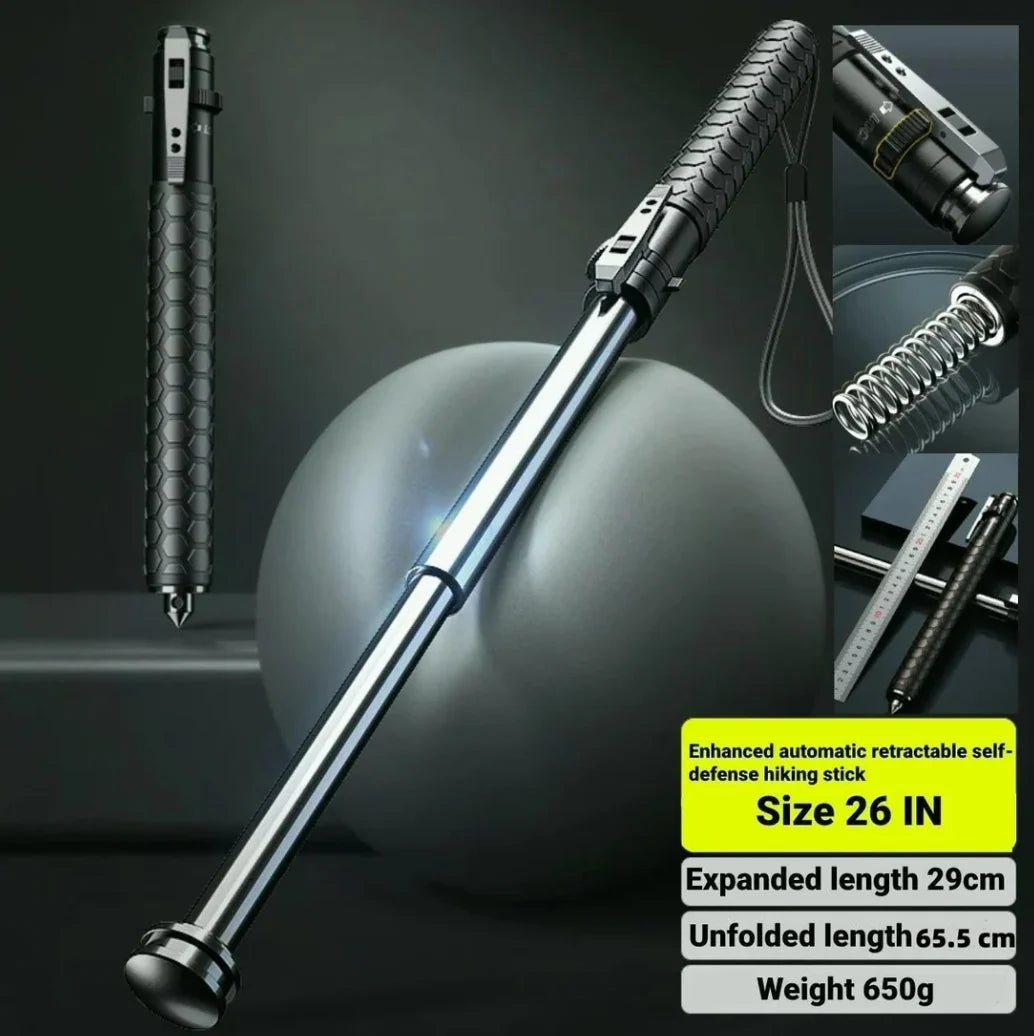 Retractable Self-defense hiking stick