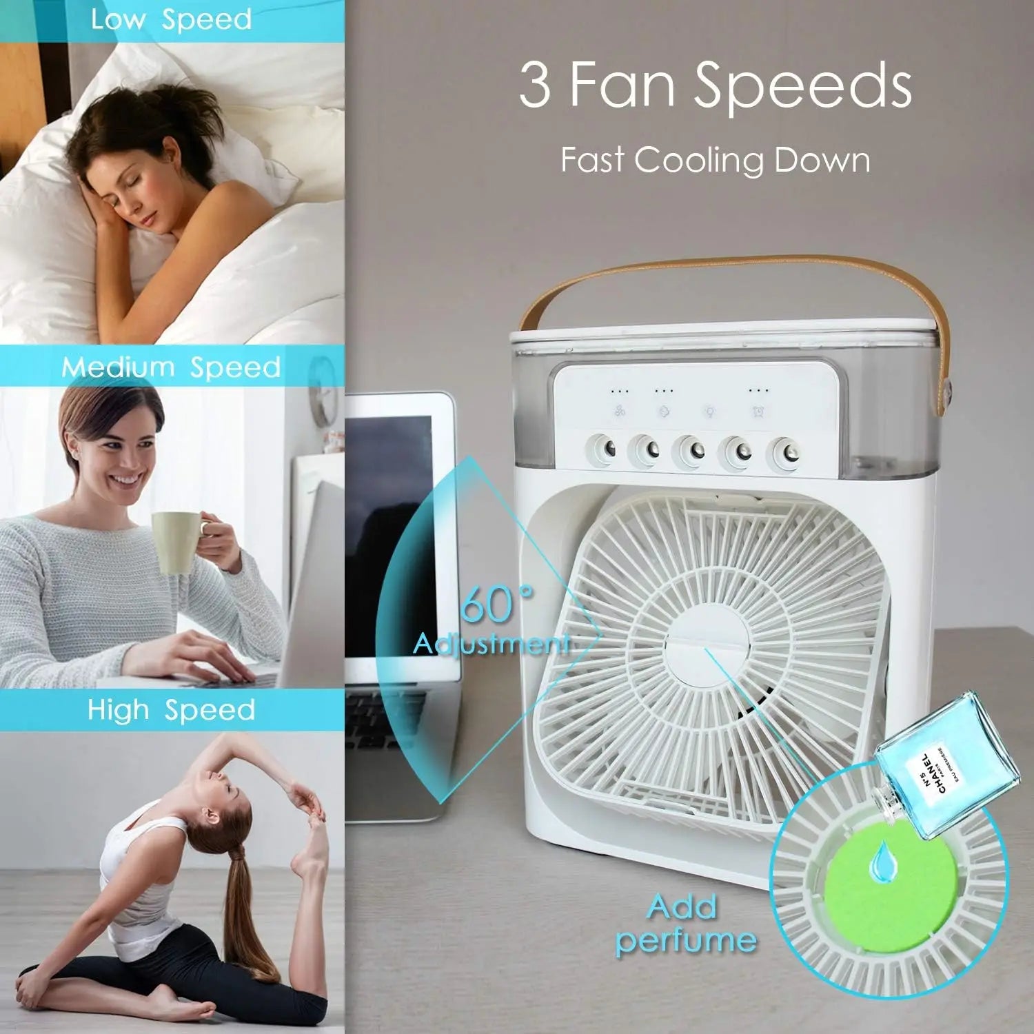 Portable Fan and Humidifier