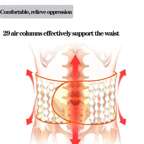 LUMBAR AND BACK SUPPORT BELT - dealshub