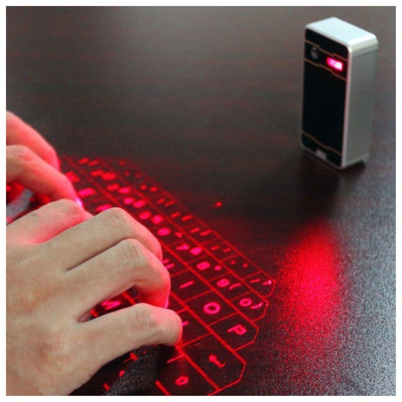 Bluetooth Wireless Laser Keyboard - dealshub