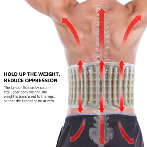 LUMBAR AND BACK SUPPORT BELT - dealshub