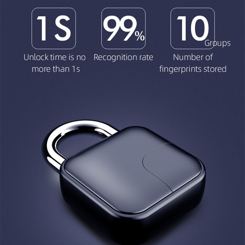 Smart Fingerprint Padlock - dealshub