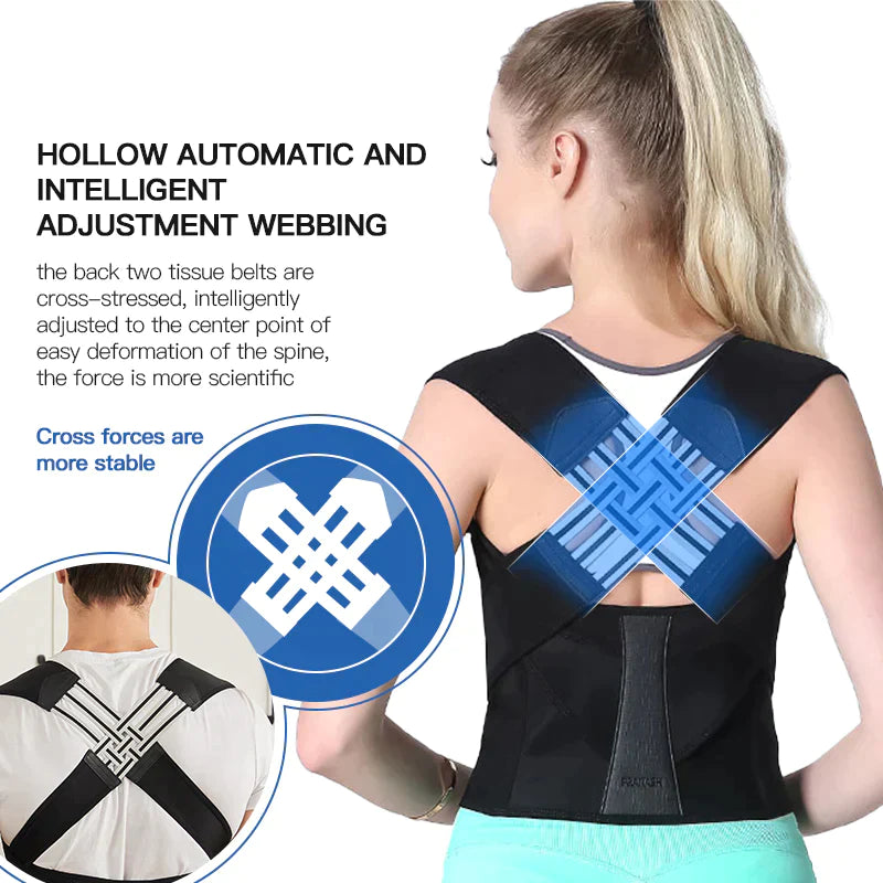 Unisex Adjustable Posture Corrector Belt - dealshub